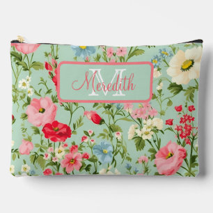Pochette À Accessoires Anglais Fleur sauvage