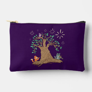 Pochette À Accessoires Animaux de la forêt jouant de la musique Art fol
