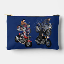Anime Moto & Voitures de Course Accessoire Bleu Po
