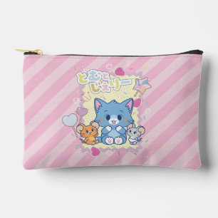 Pochette À Accessoires Anime Tom et Jerry Strawberry Fun