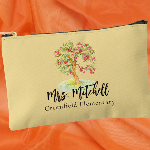 Pochette À Accessoires Appréciation de l'enseignant Merci Aquarelle moder