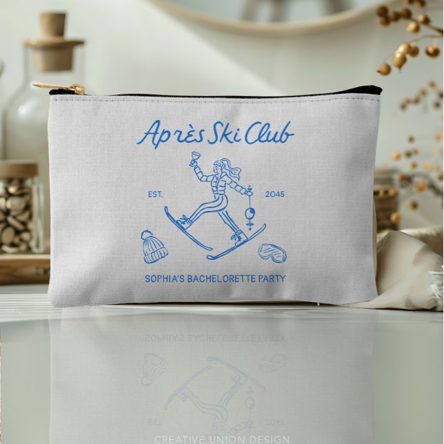 Pochette À Accessoires Apres Ski Bachelorette Fête Faveurs (Créateur téléchargé)