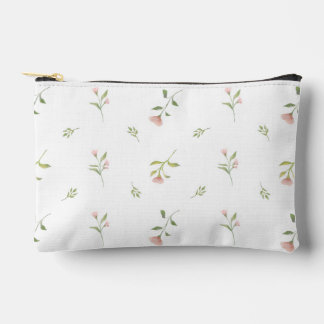 Pochette À Accessoires aquarelle florale rustique