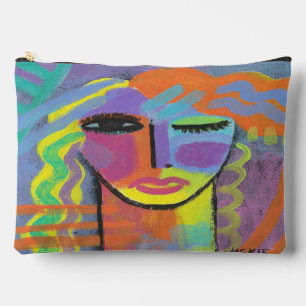 Pochette À Accessoires Art Abstrait coloré