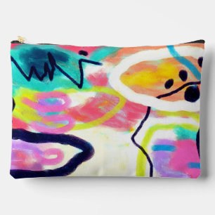 Pochette À Accessoires Art abstrait original