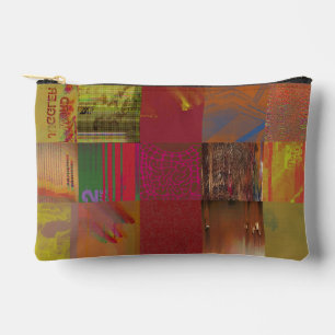 Pochette À Accessoires Art de pannes de mélangeur de mots Données Corromp