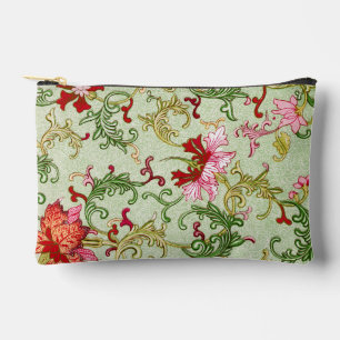 Pochette À Accessoires Art Nouveau Chinois Floral Vintage Chinoiserie