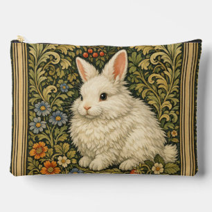 Pochette À Accessoires Art nouveau vintage lapin blanc 