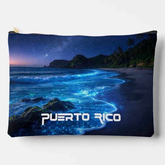 POCHETTE À ACCESSOIRES BAIE DES MOUSTIQUES - PORTO RICO (Recto)
