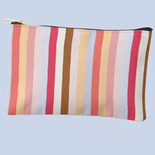 Pochette À Accessoires Bande de bonbons Pastel moderne
