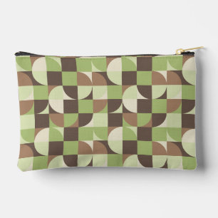 Pochette À Accessoires Bauhaus Mid Century Moderne feuille et arbre MCM