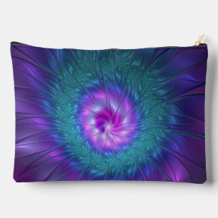 Pochette À Accessoires Beauté florale Abstraite Fleur d'art fractionnée c