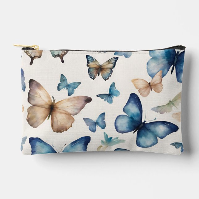 Pochette À Accessoires Beautés papillons (Recto)