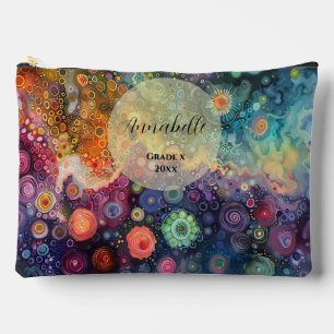 Pochette À Accessoires Belle couleur Whimsical Retour à l'école