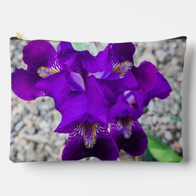 Pochette À Accessoires Belle iris violet (Recto)