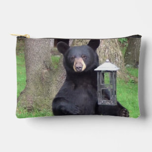 Pochette À Accessoires Belle Ours Noir