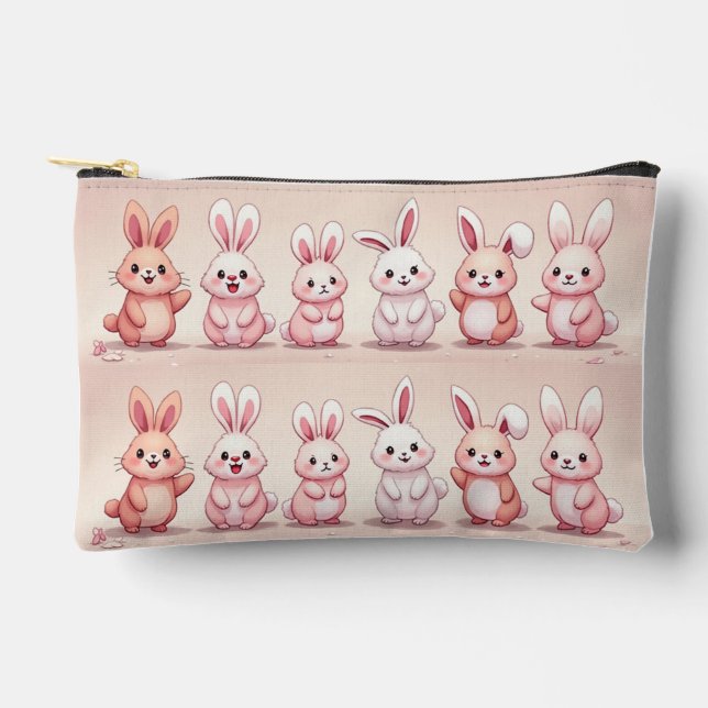 Pochette À Accessoires Belles Bunnies (Recto)