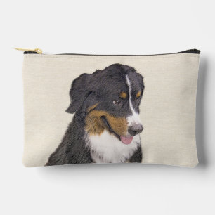 Pochette À Accessoires Bernese Mountain Dog Berner Peinture de mignons an