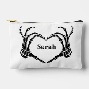 Pochette À Accessoires Black Bow Gothique Fourre-tout Bachelorette Brides