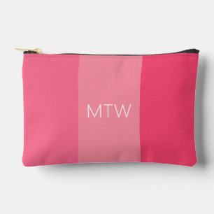 Pochette À Accessoires Blancs simples roses