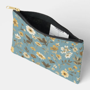 Pochette À Accessoires Bleu floral