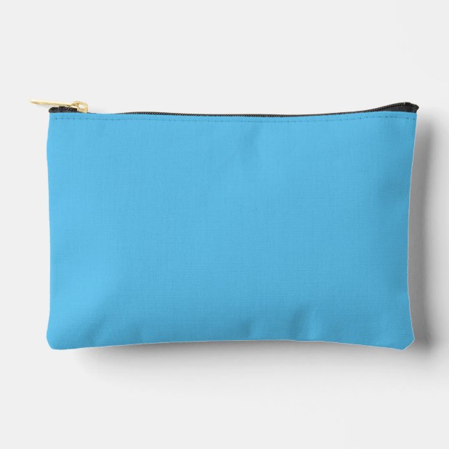Pochette À Accessoires bleu turquoise (Recto)