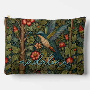 Pochette À Accessoires Bohème chic vintage colibri personnalisation