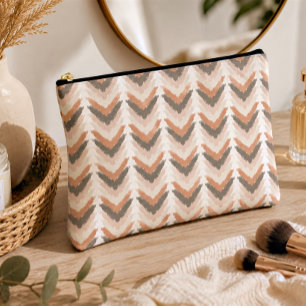 Pochette À Accessoires Boho Chevron 
