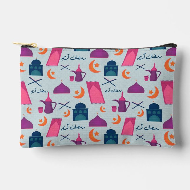 Pochette À Accessoires Bon Motif du Ramadan (Recto)