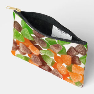 Pochette À Accessoires Bonbons de gomme rouge vert orange saupoudrés de s