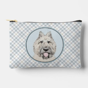 Pochette À Accessoires Bouvier des Flandres Peinture Faune Brindle Dog Ar