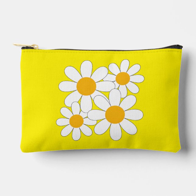 Pochette À Accessoires Bright and Bold Daisy (Recto)