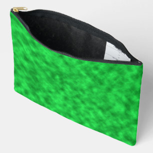 Pochette À Accessoires Bright Shades of Green Abstrait Art Motif