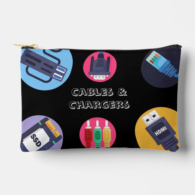 Pochette À Accessoires Câbles et chargeurs Pouch (Recto)