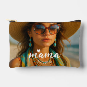 Pochette À Accessoires Cadeau personnalisé pour maman, année de Mama Est
