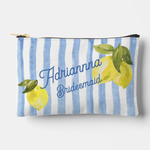 Pochette À Accessoires Cadeaux personnalisés demoiselles d'honneur citron