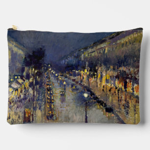 Pochette À Accessoires Camille Pissarro - Boulevard Montmartre en nuit