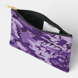 Pochette À Accessoires Camouflage violet, Armée