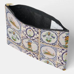 Pochette À Accessoires Carreaux de Delft hollandais vintage Art de la pot
