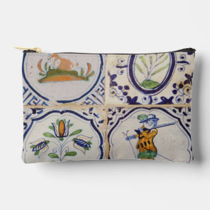 Pochette À Accessoires Carreaux de Delft hollandais vintage Art de la pot