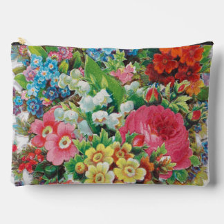 Pochette À Accessoires Carte de la Saint-Valentin de l'ère victorienne, B