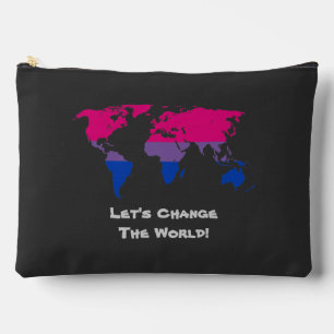 Pochette À Accessoires Changeons le Monde