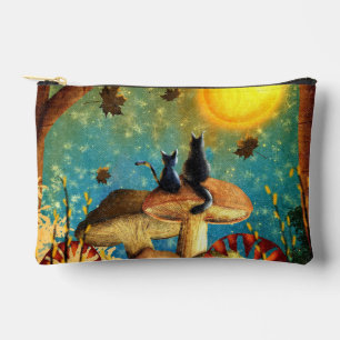 Pochette À Accessoires Chats de champignons