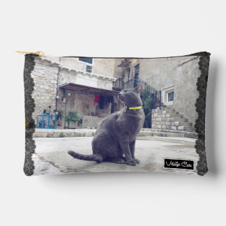 Pochette À Accessoires Chats de village Poche essentielle - Cendres