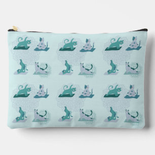 Pochette À Accessoires Chats de yoga