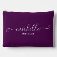 Chic Minimaliste Plum profond Personnalisé