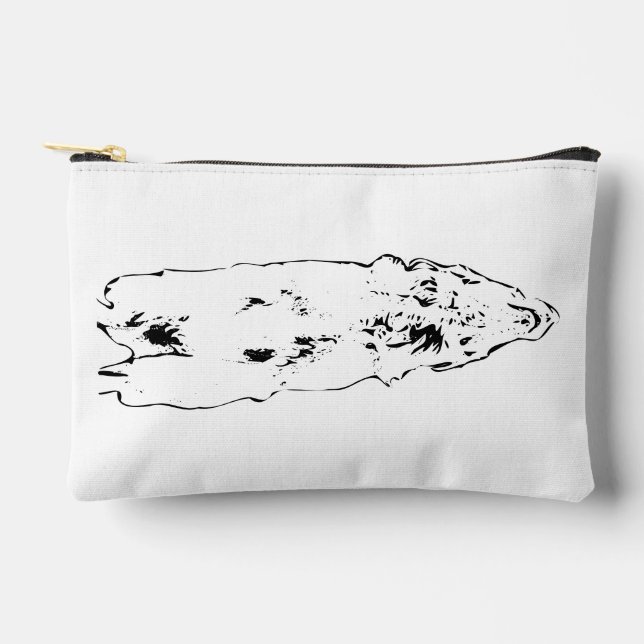 Pochette À Accessoires Chic pouch, golden poise (Recto)