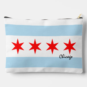 Pochette À Accessoires Chicago bag, mode USA, drapeau de Chicago