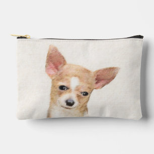 Pochette À Accessoires Chihuahua Smooth Coat Peinture Chien Art original