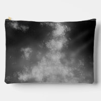 Ciel nocturne gris monochrome